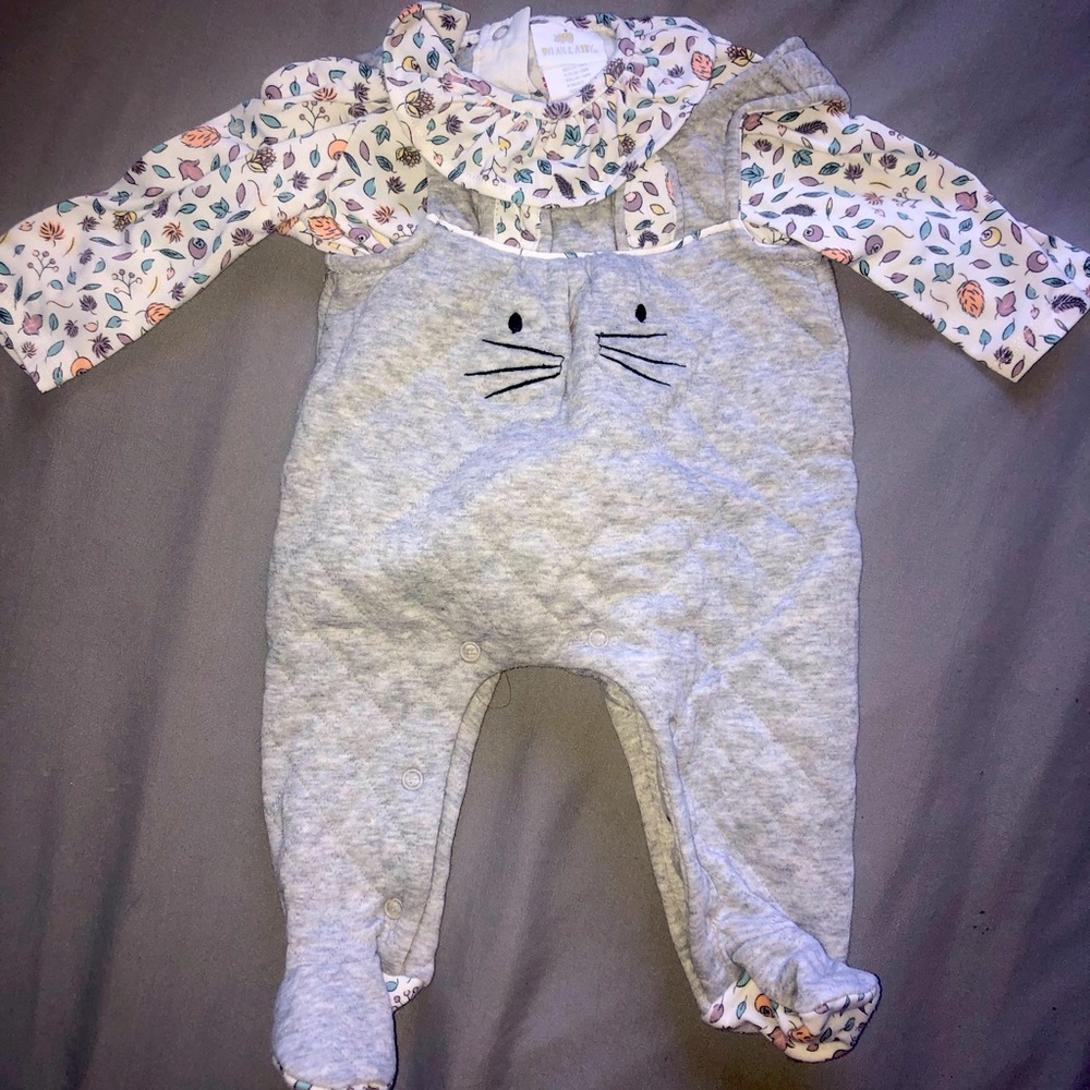 Quilted Bunny 2-piece set